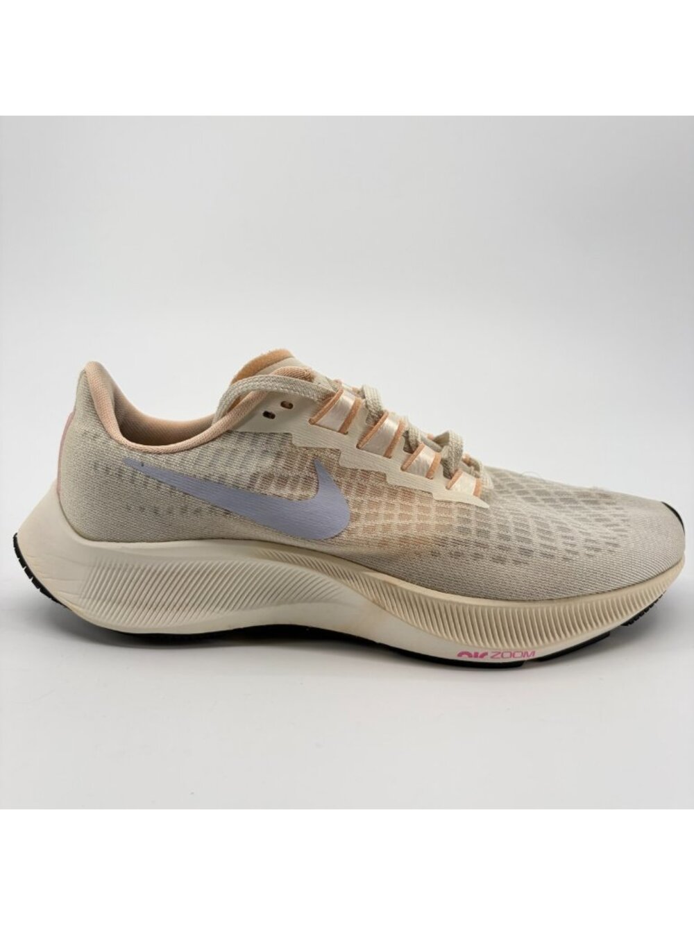 Nike Air Zoom Pegasus 37 Pale Ivory Sail Womens Size 7.5 Running Shoes Sneakers